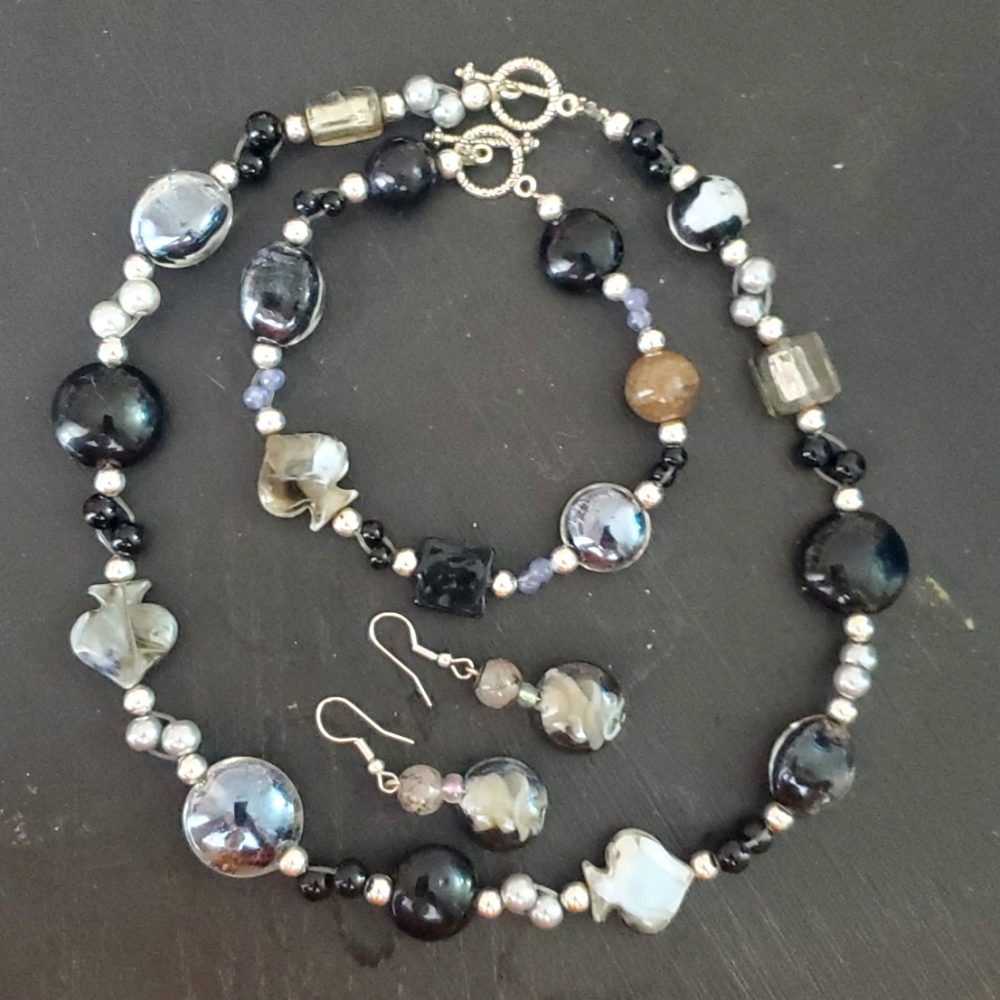 Hand Made Glass beads set